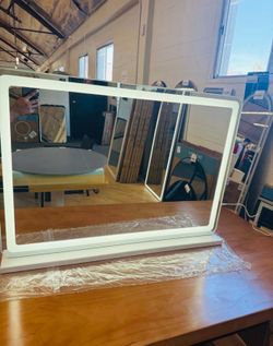 LED Tabletop Vanity Mirror