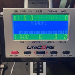 LifeCORE R100 Rower