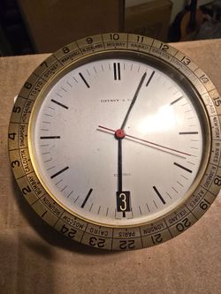 Tiffany & Co Clock