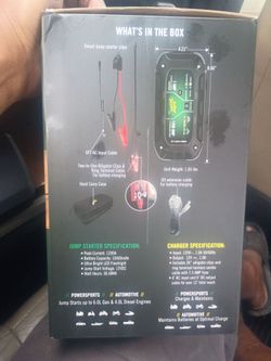 2 in 1 battery jumper and battery charger