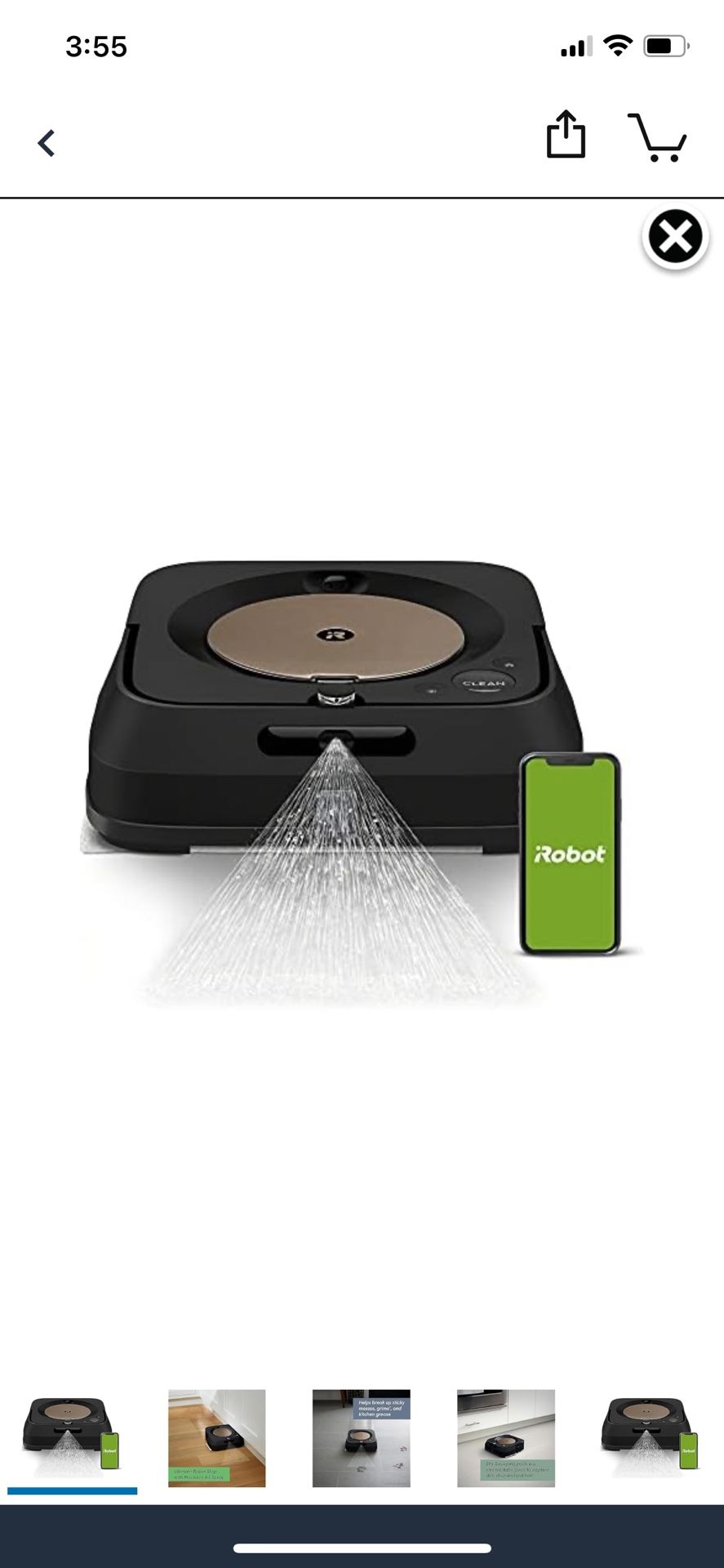 iRobot Braava Jet M6 Wi-Fi Mop