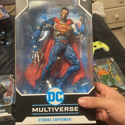 Dc Multiverse cyborg Superman