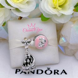 "2" Adorable Charms 925 silver for Pandora moments bracelet.