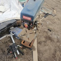 Ryobi 10-Inch Bench-Top Drill Press with Laser Guide