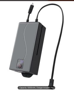 Battery Pack for Reclining Furniture, 5000 mAh Rechargeable Recliner Battery Pack, with Universal 2-Pin Connection and LED Display Screen, for Electri