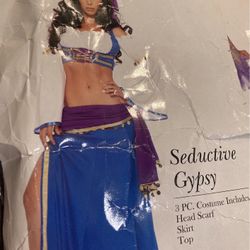 Halloween seductive gypsy costume