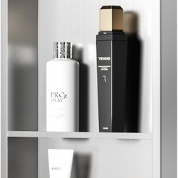 Stainless Steel Shower Niche 24" X 12", No Tile Needed Wall Niche Double Shelves, Recessed Niche Shower for Bathroom Storage, Brushed Nickel