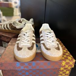 Gucci X Adidas Gazelles 