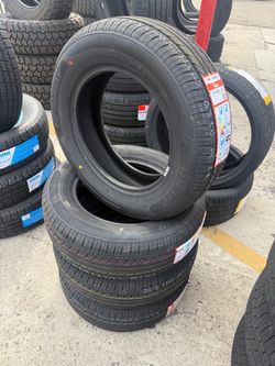 185-65-14 (4) New All Season Tires Installed 50,000 Miles Free Rotations