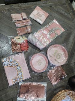 Sweet 16 Birthday Party Decorations Supplies