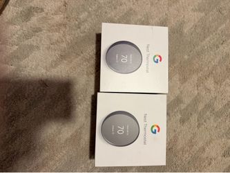 Brand new nest thermostats.