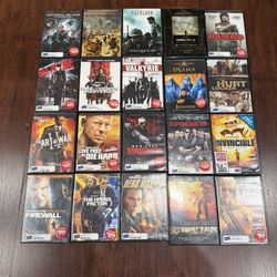 Collectors Edition.  20 Action & War Dvds From The 1990S – 2010S