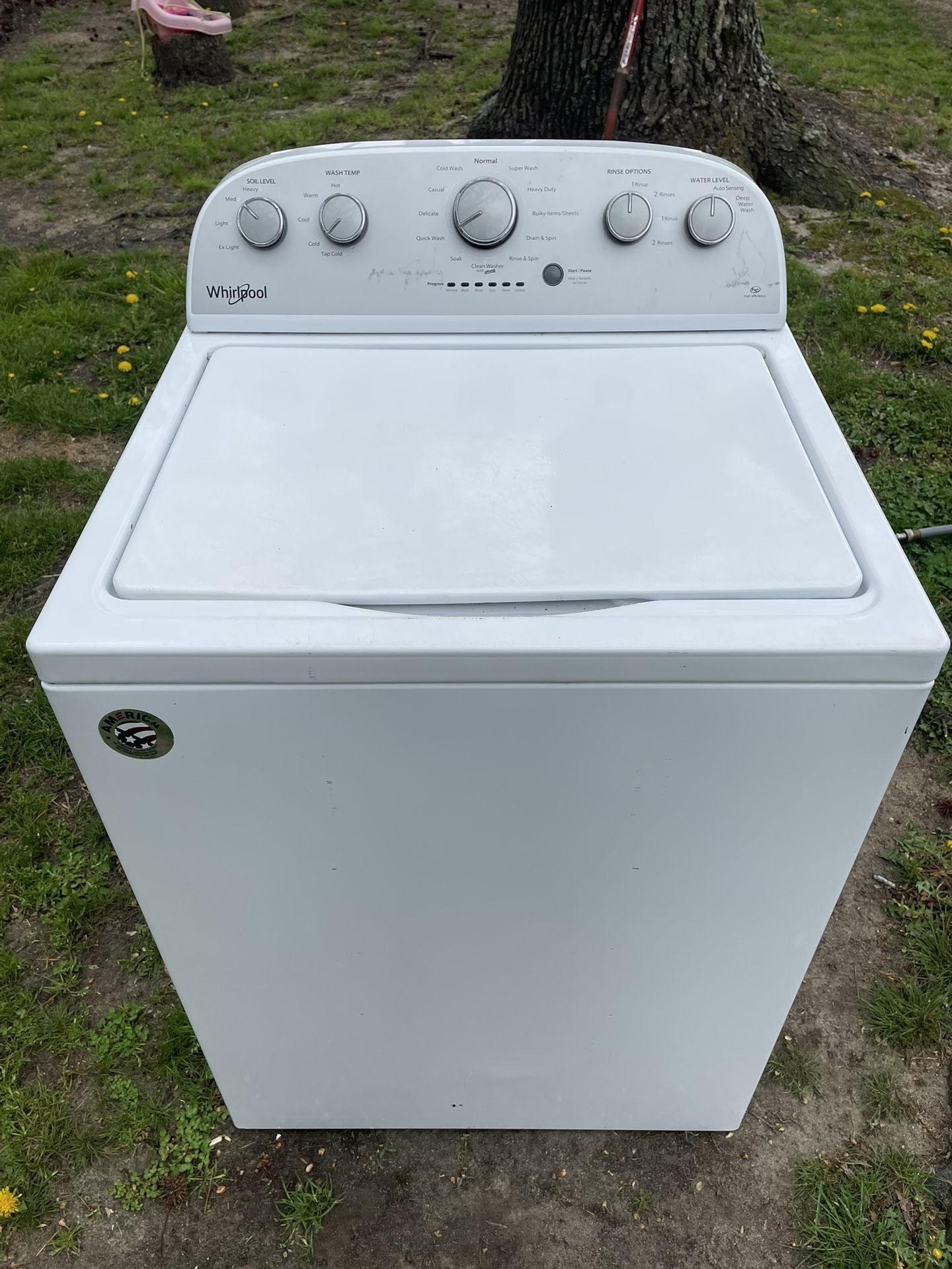 Whirlpool Washer And Electric Dryer Set