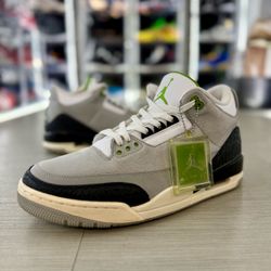 12M Air Jordan 3 Retro Chlorophyll 2018 LegitApp Authentication OG Hangtag
