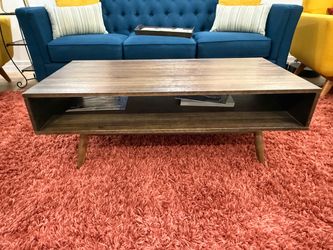 Mid-century style coffee table and end table**8/17 Pickup ONLY**
