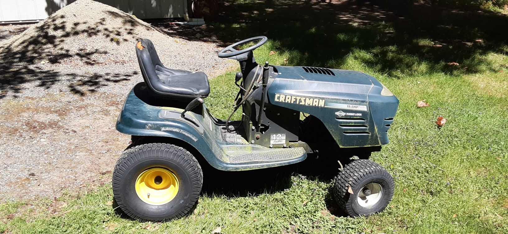 Craftsman LT1000 Riding Mower Project