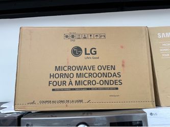 Brand new LG Stainless Steel microwave over the range