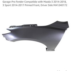 2014-2017 Mazda3 New Fender