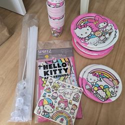Hello Kitty Birthday Party Stuff 