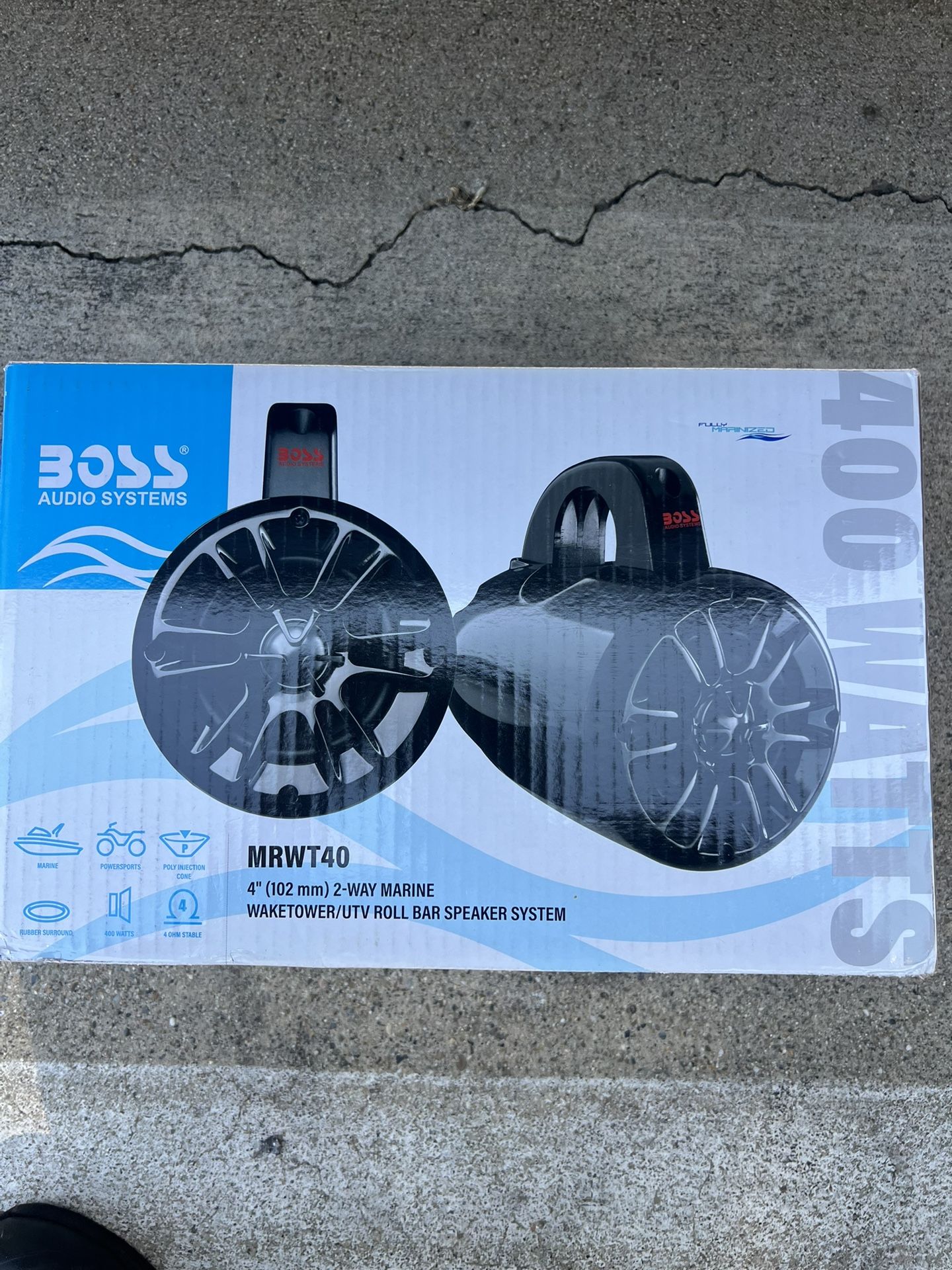 Boss Audio Tower Speakers