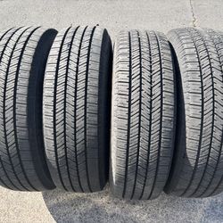 (4) 225/75R16 Firestone 