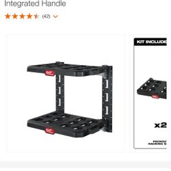 
Milwaukee

PACKOUT 22.3 in. Black Resin Racking Kit with Metal Reinforced Frame and Integrated Handle

