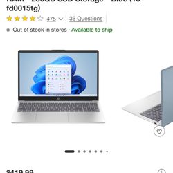 15inch Touchscreen Laptop 