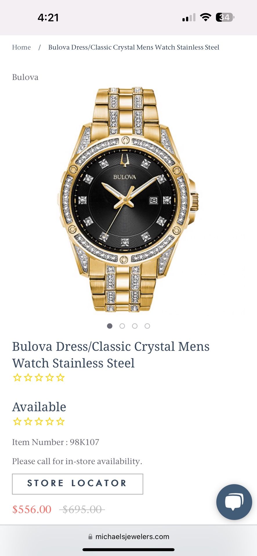 Bulova Watch