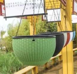 Plant pot hanging only white available