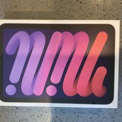 IPAD MINI (A17 PRO) WIFI 128G BRAND NEW SEALED PURPLE 