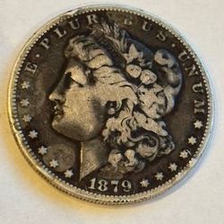 1879 Morgan Silver Dollar – Original US Silver