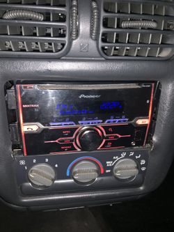 Pioneer Bluetooth radio