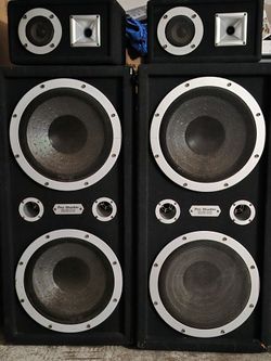 Pro studio speakers