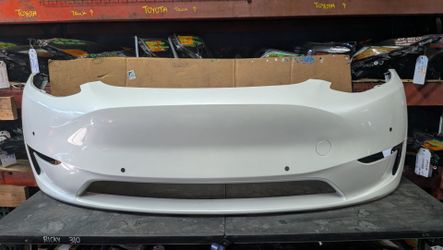 2021-2022-2023-2024 TESLA MODEL Y FRONT BUMPER OEM USED #12367