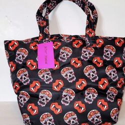Betsey Johnson Skull Purse Tote