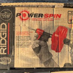 Ridgid Drain snake Cleaner Power Spin+