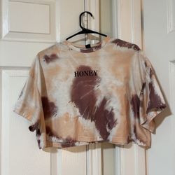 Tie Dye Honey Crop Top 