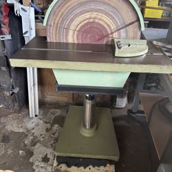20”disc Sander (Three Phase) Baldor Motor 