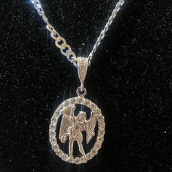 Cadena Con Dije Silver 9.25