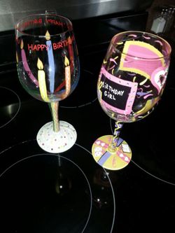 Hallmark wine glasses