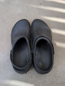 Black Crocs Clogs size 14