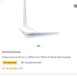 10 2 Way Shelf Brackets For $25