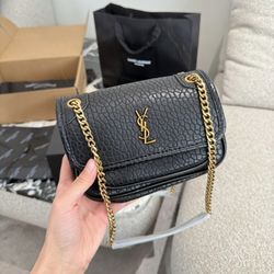 A black bag