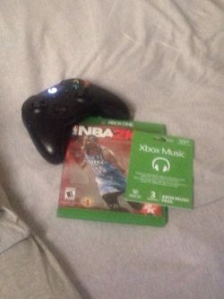 Xbox one controller nba 2k15 and $30 card