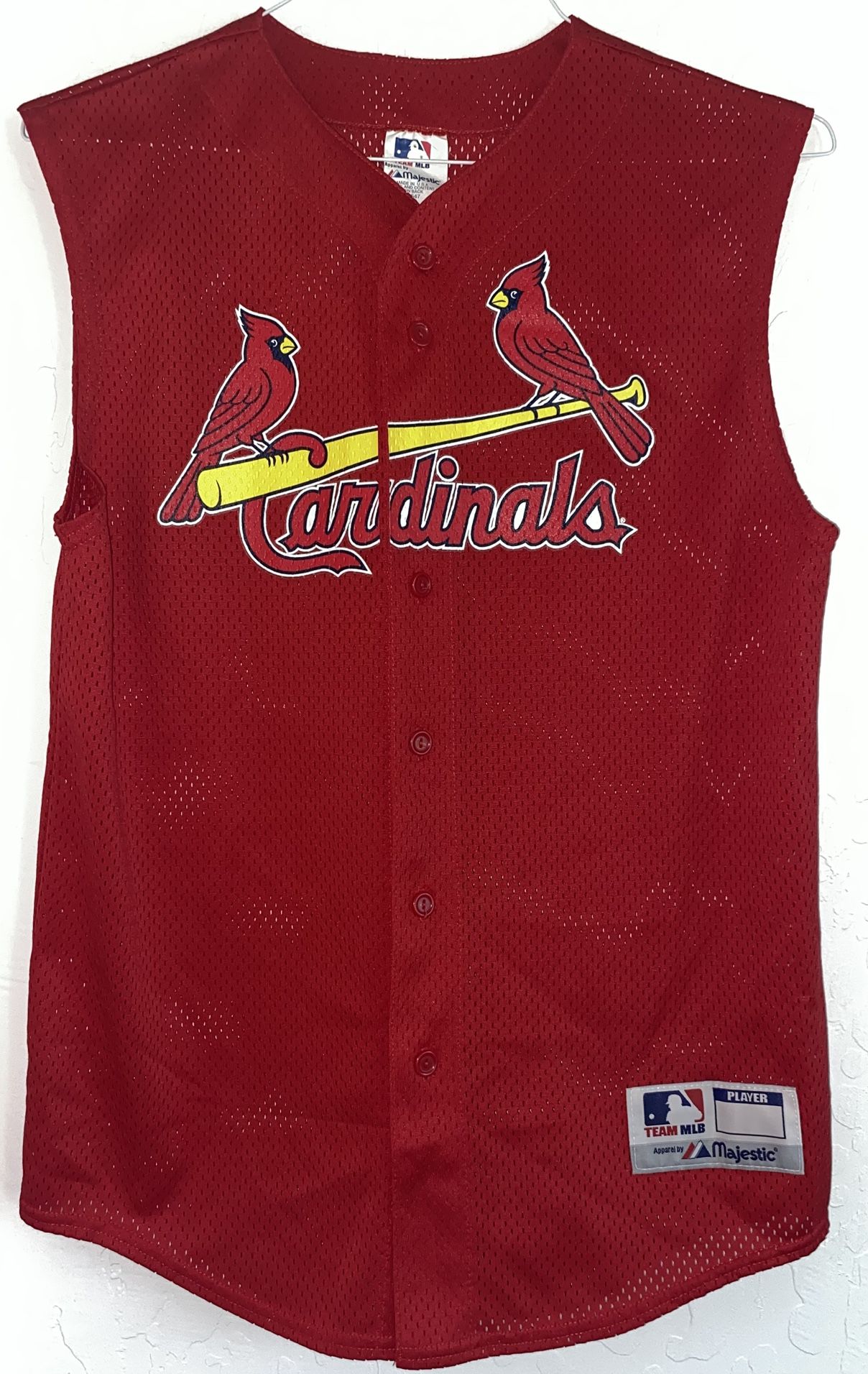 Majestic St. Louis Cardinals MLB Jersey Sleeveless #13 Bross