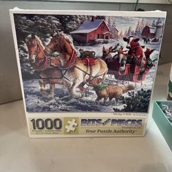 Brand New Sealed Christmas Puzzle 