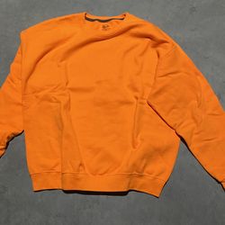 Fruit of The Look Orange Sweatshirt. Men’s XL