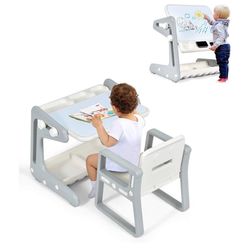 Costzon  Table And Chair For Kid
