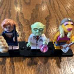 3 LEGO Minifigs The Muppets #71033 and Harry Potter #71022