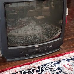 Box Tv With Vhs Player